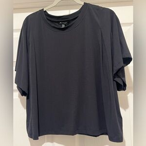 Athleta Women's Size XL Blacc loose fit tee